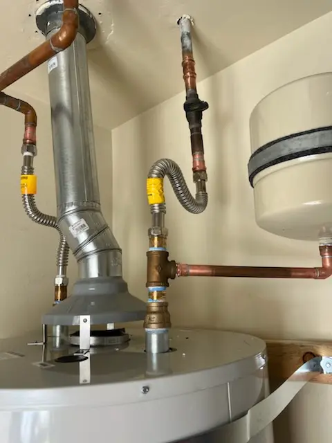 Water heater installation and plumbing repair in New Morgan